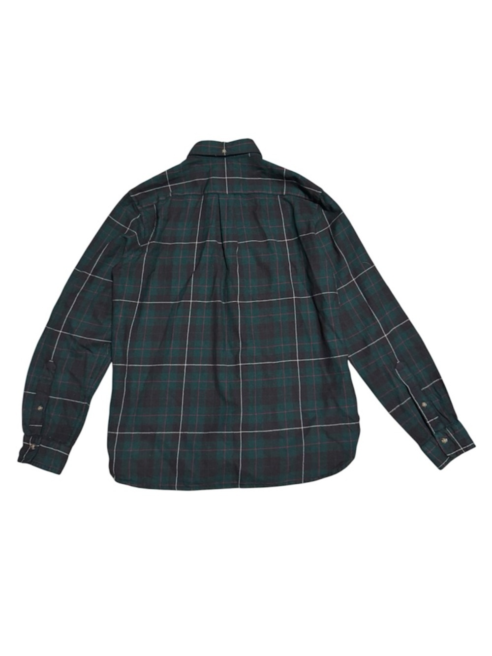 151 BROOKS BROTHERS Men’s Red Fleece x Pendleton Wool Plaid Shirt - Green, XXL - Picture 4 of 9